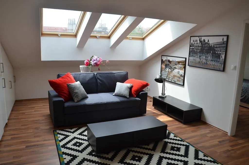 Bohemian Apartment Prag Tjeckien